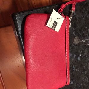 Wilson leather clutch